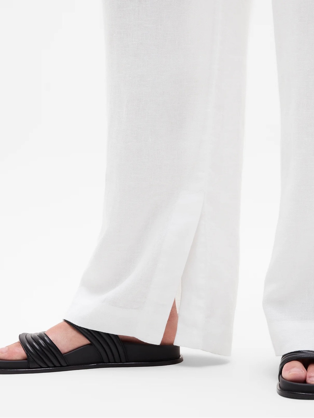 Athleta Cabo White line Wide leg - Picture 4 of 7